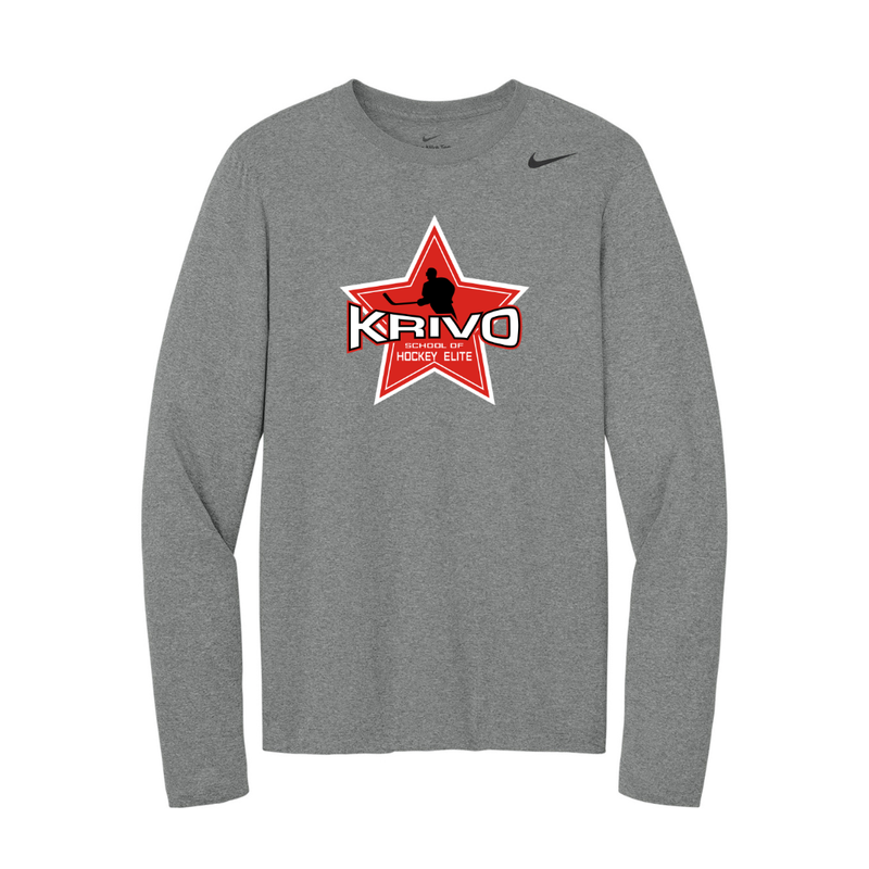 Load image into Gallery viewer, Krivo Hockey Nike Team rLegend Long Sleeve Tee
