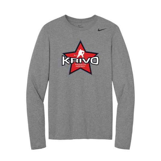 Krivo Hockey Nike Team rLegend Long Sleeve Tee