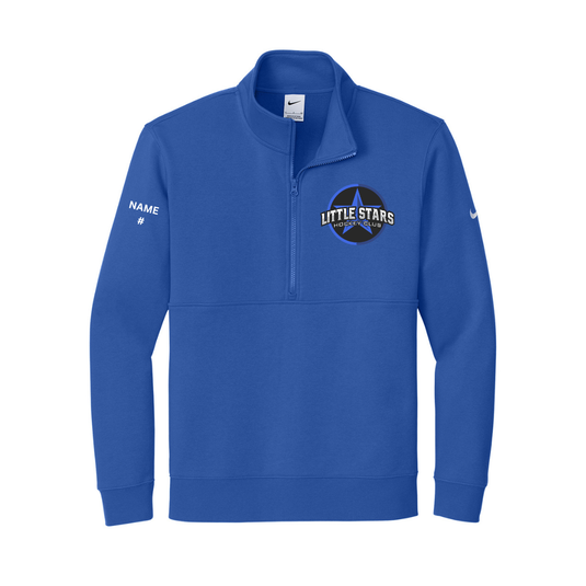 Little Stars Nike Club Fleece Sleeve Swoosh 1/2-Zip