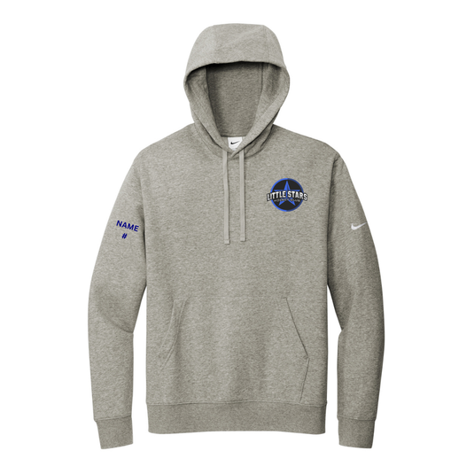 Little Stars Nike Club Fleece Sleeve Swoosh Pullover Hoodie