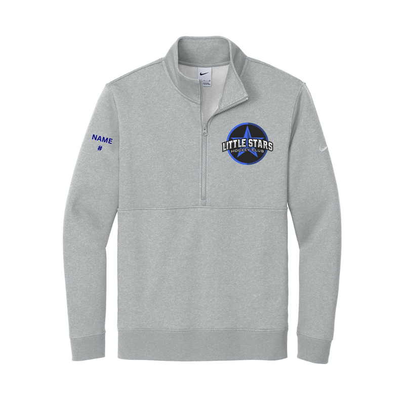 Load image into Gallery viewer, Little Stars Nike Club Fleece Sleeve Swoosh 1/2-Zip
