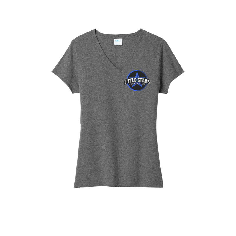 Load image into Gallery viewer, Little Stars Women's Tri-Blend V-Neck Tee
