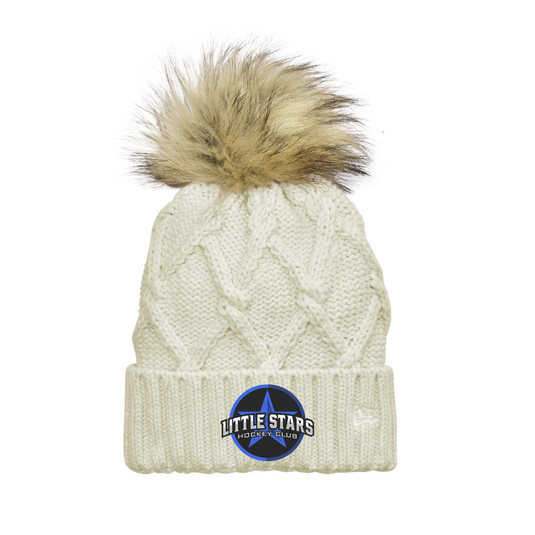 Little Stars New Era® Faux Fur Pom Beanie