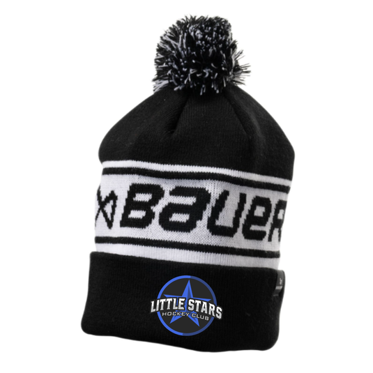 Little Stars Bauer Team Ribbed Pom