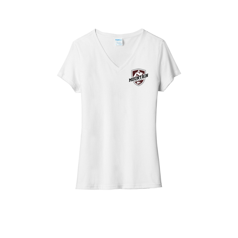 Load image into Gallery viewer, Mountain Select Women's Tri-Blend V-Neck Tee
