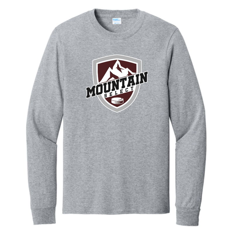 Load image into Gallery viewer, Mountain Select Long Sleeve Core Cotton Tee
