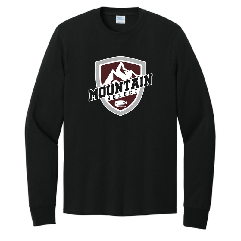 Load image into Gallery viewer, Mountain Select Long Sleeve Core Cotton Tee

