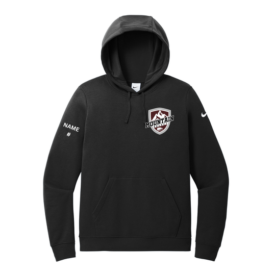 Mountain Select Nike Club Fleece Sleeve Swoosh Pullover Hoodie