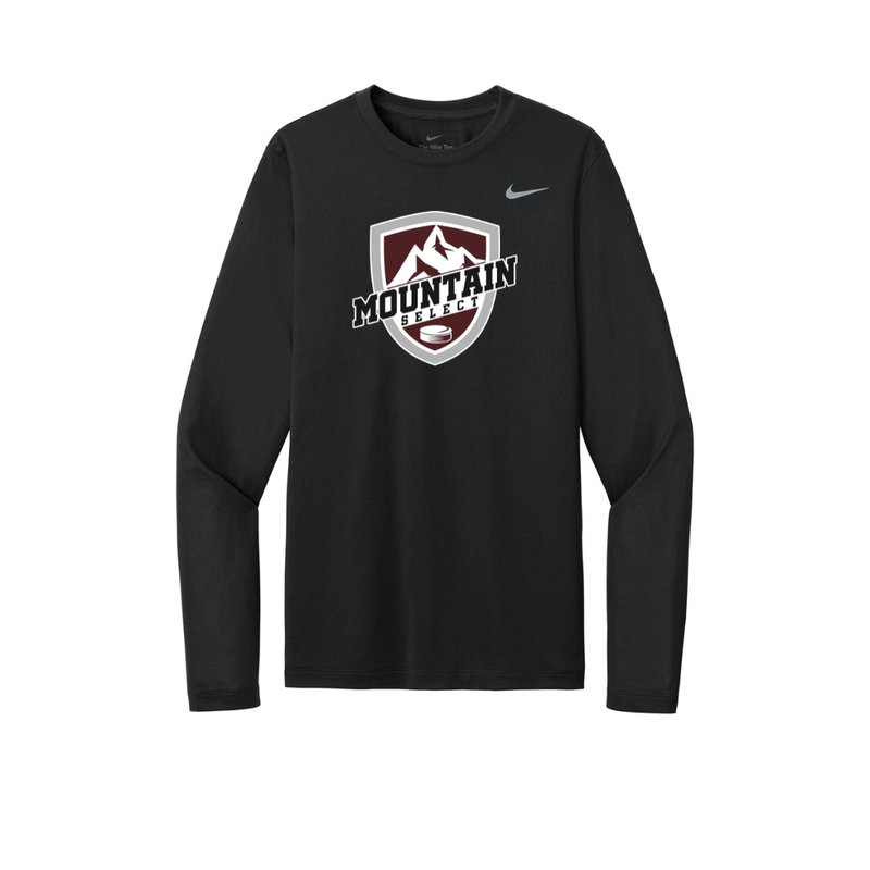 Load image into Gallery viewer, Mountain Select Nike Team rLegend Long Sleeve Tee
