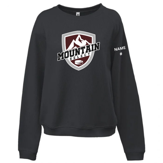 Mountain Select Women's Modern Cord Crew