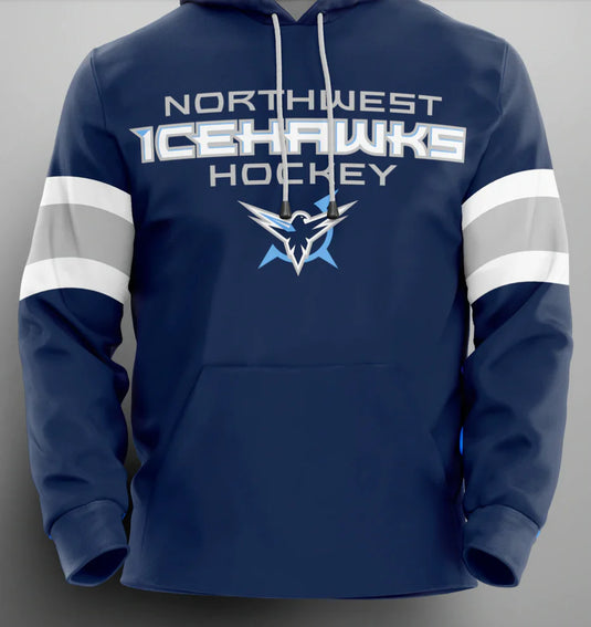 IceHawks Sublimated Hoodie - Sale!