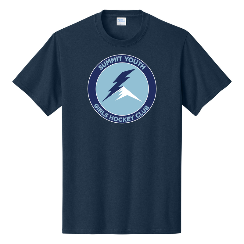 Load image into Gallery viewer, Summit Youth Girls Hockey Club Core Cotton Tee
