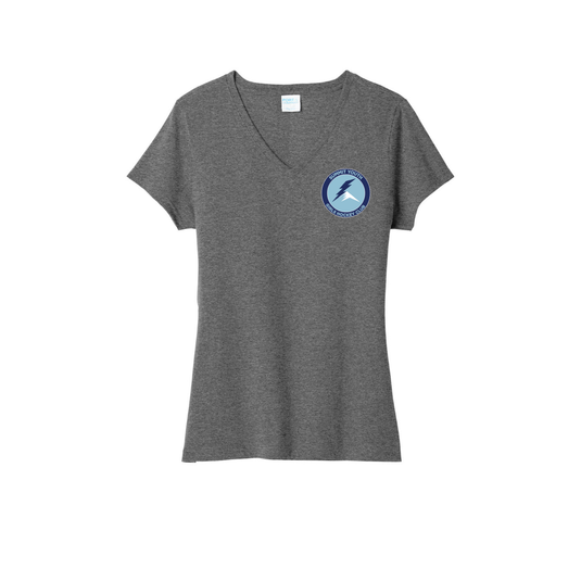 Summit Youth Girls Hockey Club Women's Tri-Blend V-Neck Tee