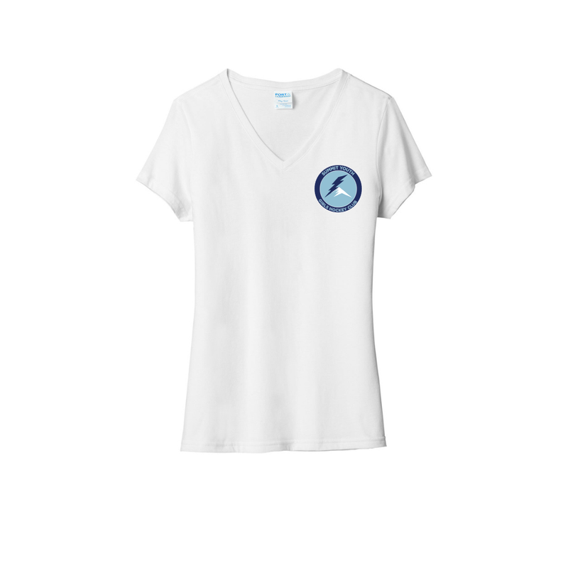 Load image into Gallery viewer, Summit Youth Girls Hockey Club Women's Tri-Blend V-Neck Tee
