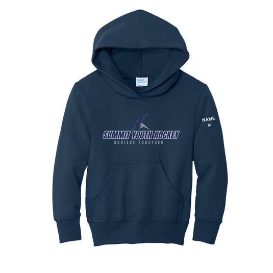 Summit Youth Hockey Core Fleece Pullover Hooded Sweatshirt