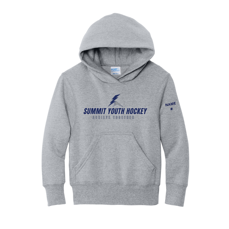 Load image into Gallery viewer, Summit Youth Hockey Core Fleece Pullover Hooded Sweatshirt
