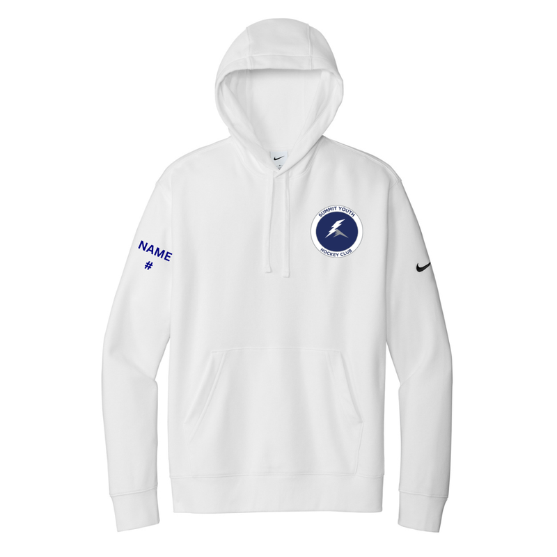 Load image into Gallery viewer, Summit Youth Hockey Nike Women's Club Fleece Sleeve Swoosh Pullover Hoodie
