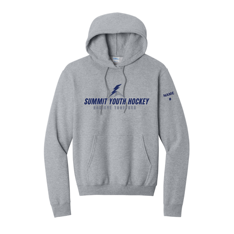 Load image into Gallery viewer, Summit Youth Hockey Core Fleece Pullover Hooded Sweatshirt
