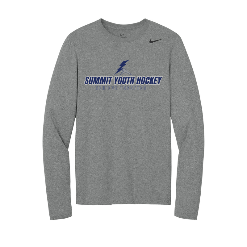 Load image into Gallery viewer, Summit Youth Hockey Nike Team rLegend Long Sleeve Tee
