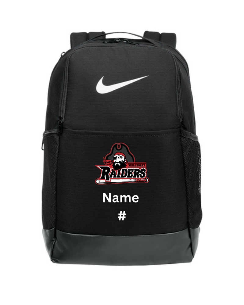 Load image into Gallery viewer, Wellesley Youth Baseball Nike Brasilia Medium Backpack
