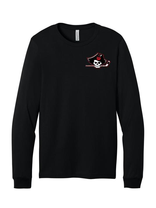 Wellesley Youth Hockey Bella - Canvas Long Sleeve Adult Small T Shirt - Sale!