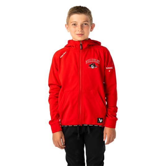 Wellesley Youth Hockey Bauer Full Zip Hoodie