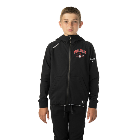 Wellesley Youth Hockey Bauer Full Zip Hoodie