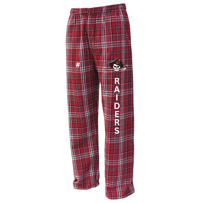 Load image into Gallery viewer, Wellesley Youth Hockey Flannel Pants
