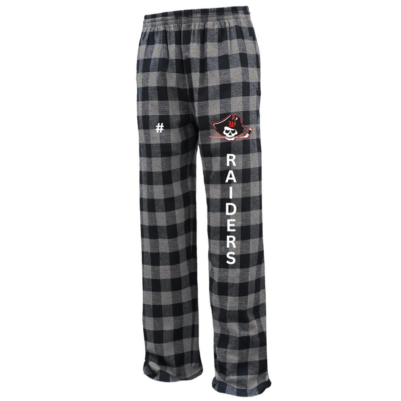 Load image into Gallery viewer, Wellesley Youth Hockey Flannel Pants
