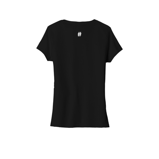 Wellesley Youth Hockey Women's Tri-Blend V-Neck Tee