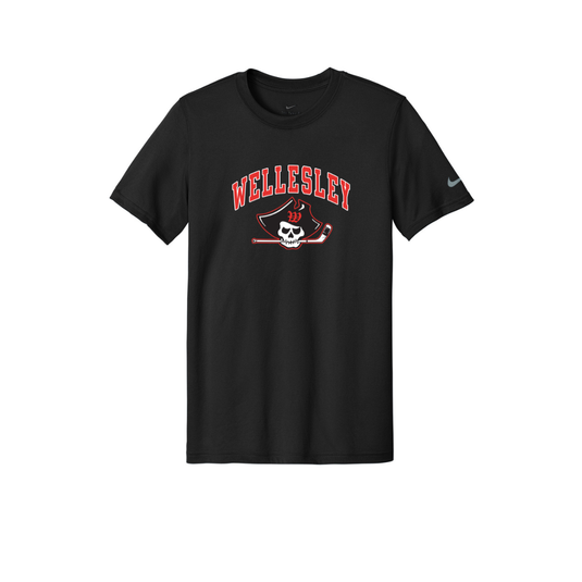 Wellesley Youth Hockey Nike Women's Swoosh Sleeve rLegend Tee