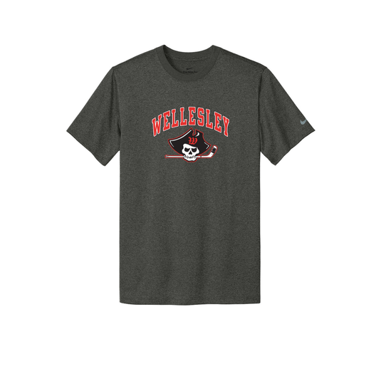 Wellesley Youth Hockey Nike Swoosh Sleeve rLegend Tee