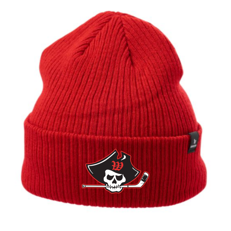 Load image into Gallery viewer, Wellesley Youth Hockey Bauer Team Ribbed Toque
