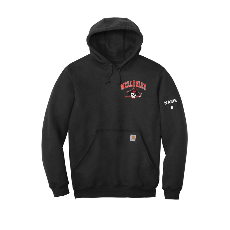 Load image into Gallery viewer, Wellesley Youth Hockey Carhartt® Midweight Hooded Sweatshirt
