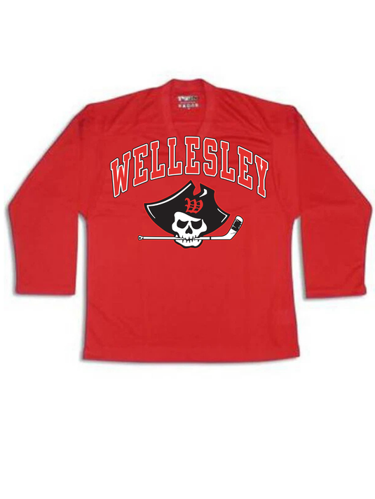 Wellesley Youth Practice Jersey Red - Sale!
