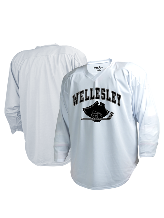 Wellesley Youth Practice Jersey White - Sale!