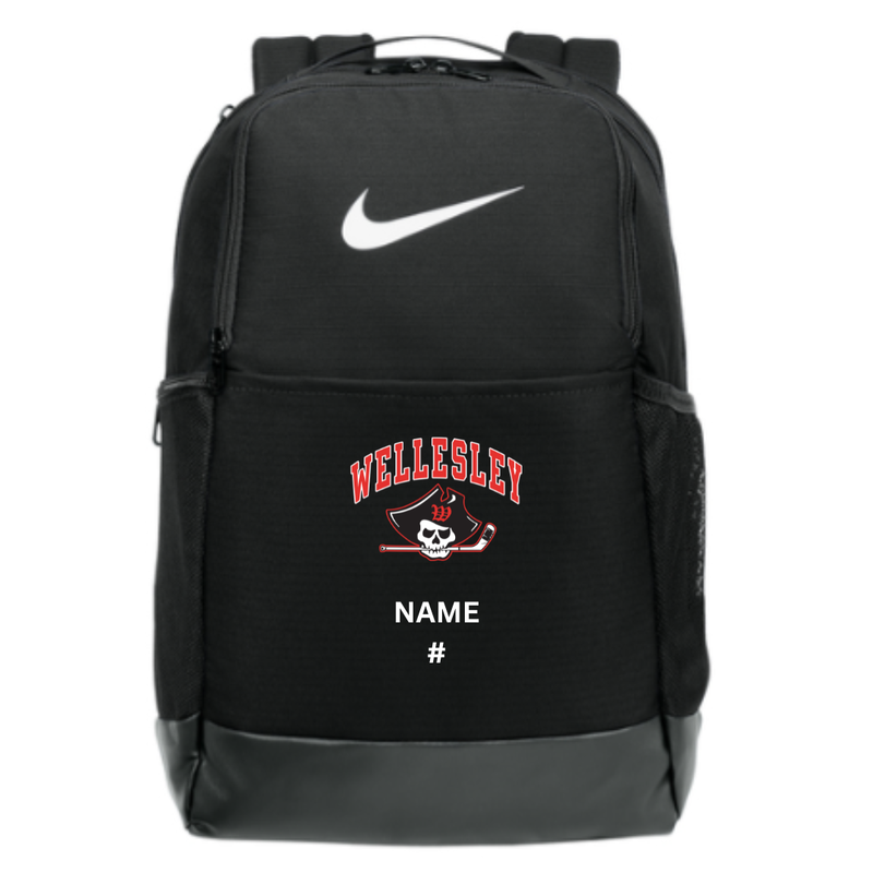 Load image into Gallery viewer, Wellesley Youth Hockey Nike Brasilia Medium Backpack
