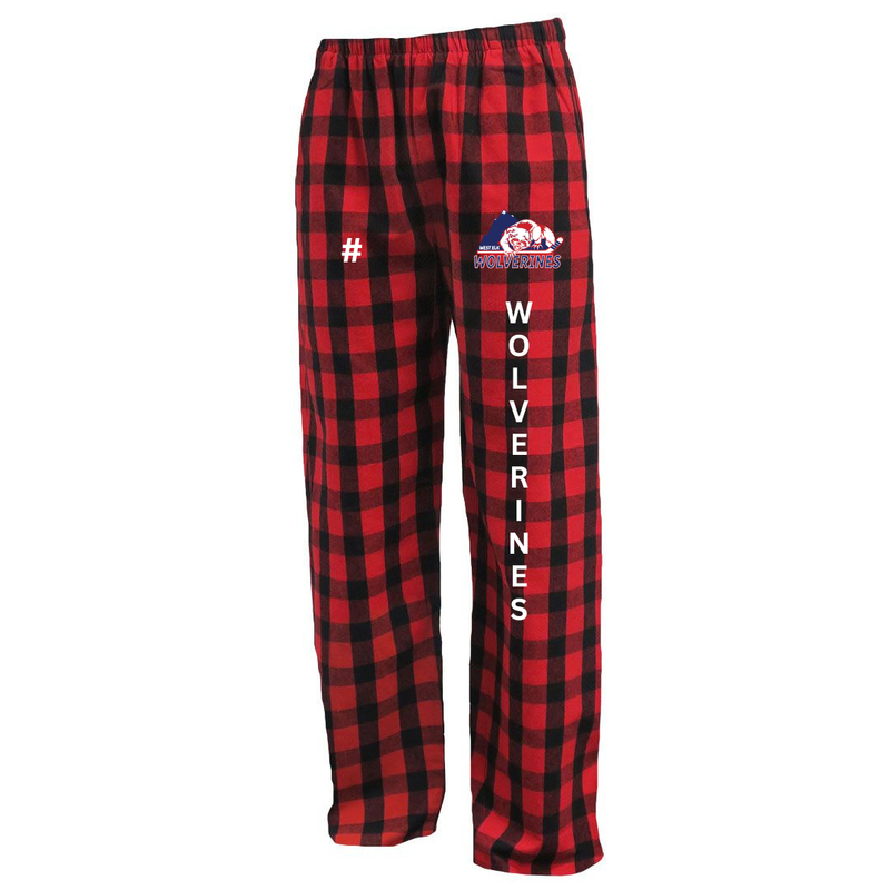 Load image into Gallery viewer, West Elk Wolverines Flannel Pants
