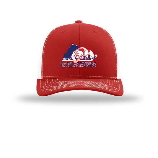 West Elk Wolverines Richardson Trucker Cap
