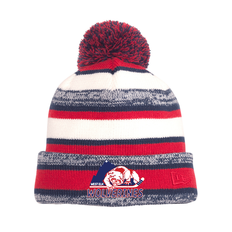 Load image into Gallery viewer, West Elk Wolverines New Era® Sideline Beanie

