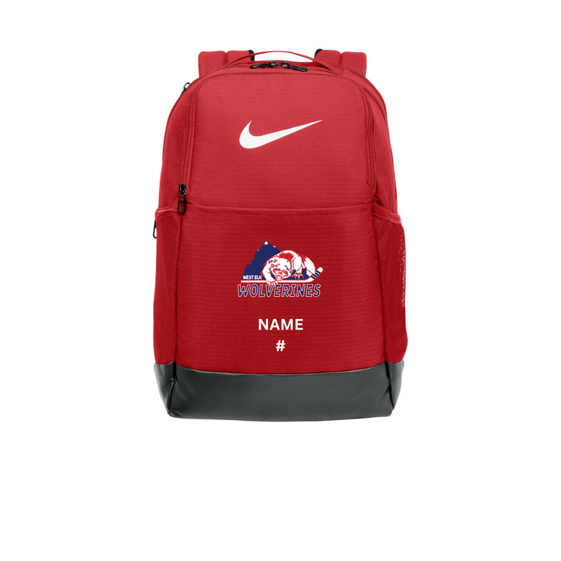 Load image into Gallery viewer, West Elk Wolverines Nike Brasilia Medium Backpack
