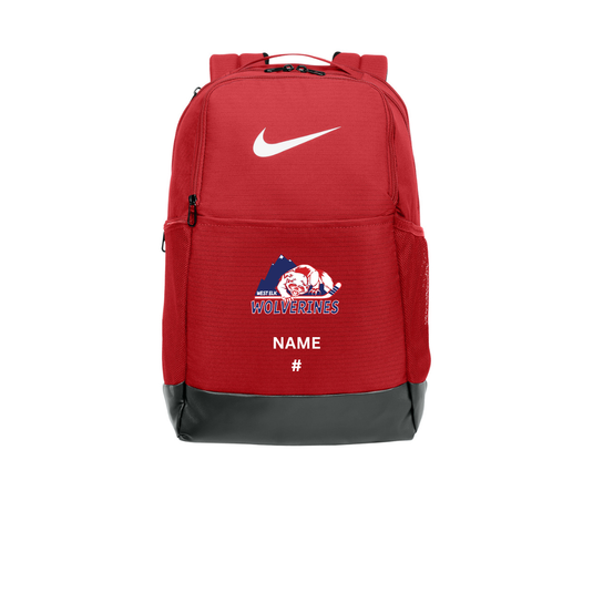 West Elk Wolverines Nike Brasilia Medium Backpack