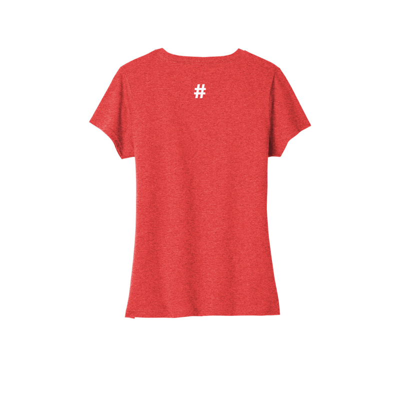 Load image into Gallery viewer, West Elk Wolverines Women's Tri-Blend V-Neck Tee
