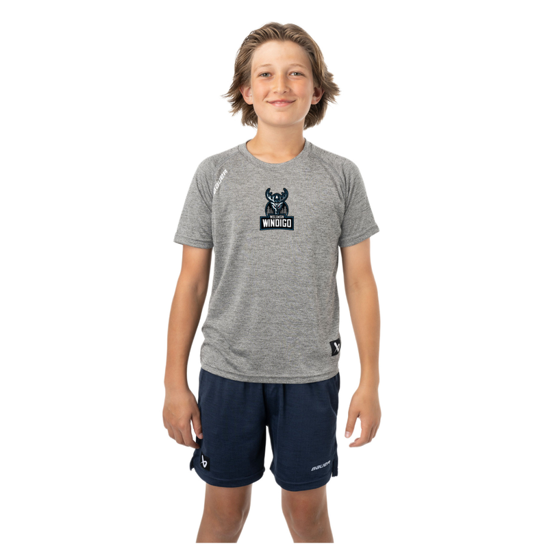 Load image into Gallery viewer, Wisconsin Windigo Bauer Team Short Sleeve Tech Tee
