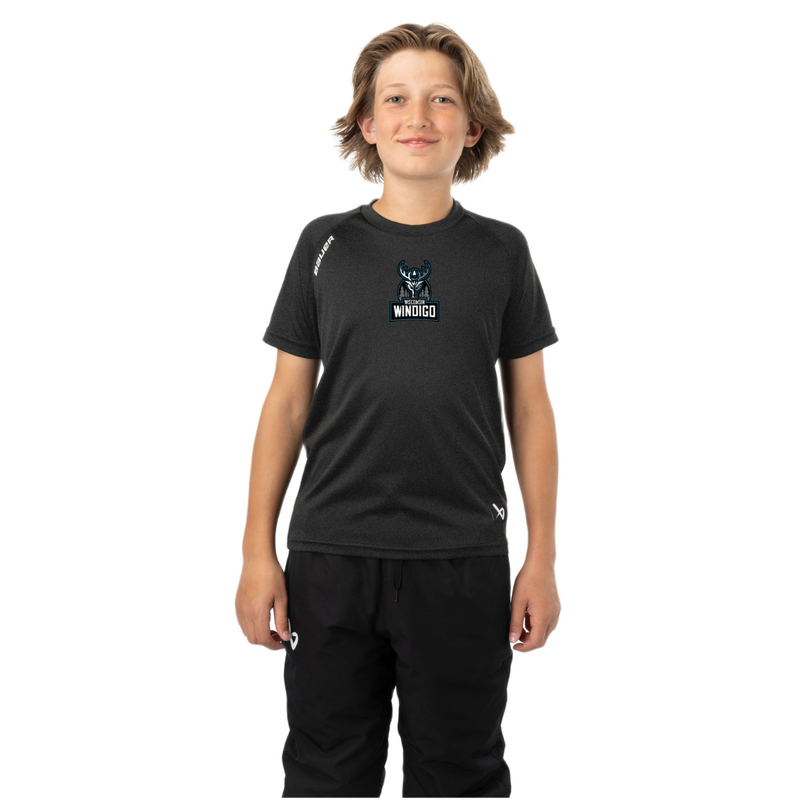 Load image into Gallery viewer, Wisconsin Windigo Bauer Team Short Sleeve Tech Tee
