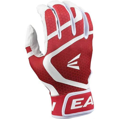 Easton Mav GT Batting Gloves White/Red
