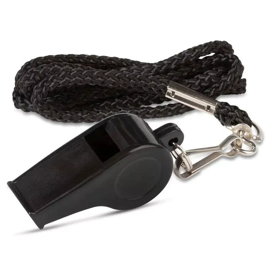 A&R Plastic Coach Whistle w/ Lanyard