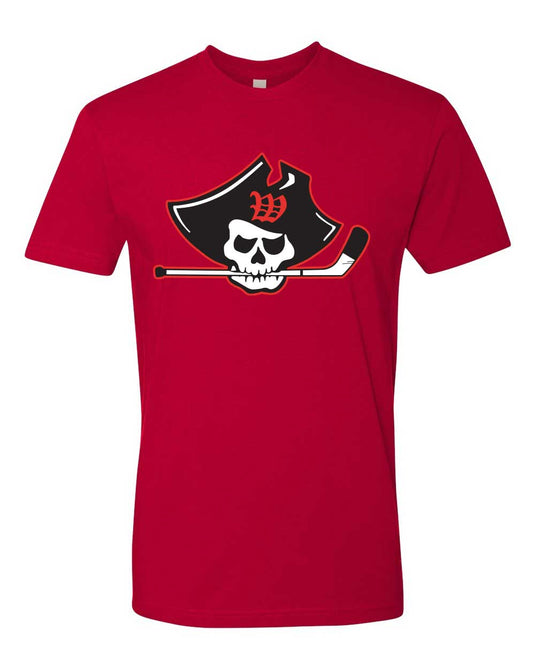 Wellesley Youth Hockey Red Short Sleeve Shirt - Sale!