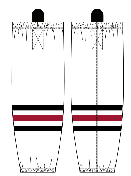 Load image into Gallery viewer, Wellesley Game Socks Dri Fit 28"- Sale!
